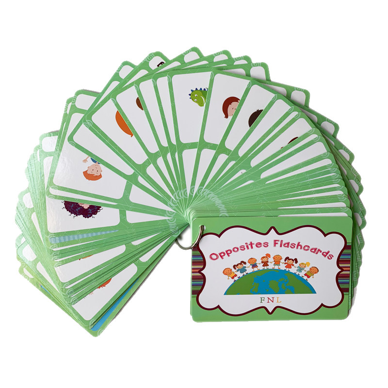 Kids Education Product - แฟลชการ์ดคำศัพท์ภาษาอังกฤษ 100 กลุ่ม ฝึกทักษะการเรียนรู้แบบมอนเตสซอรี่ ของเล่นเสริมพัฒนาการสำหรับเด็ก เกมฝึกความจำ