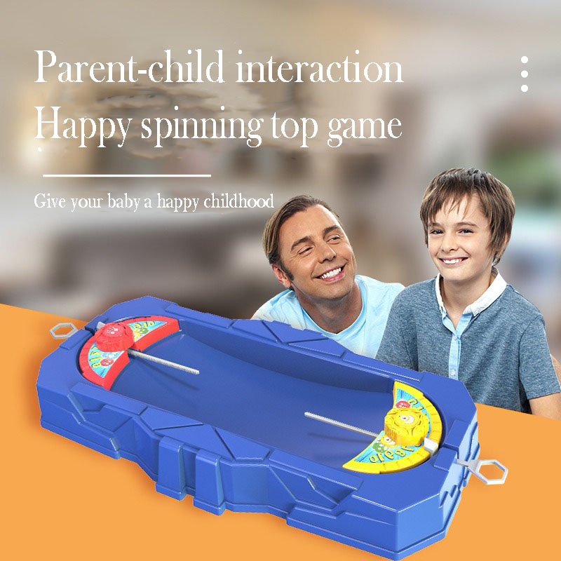 Kids Educational Game 2 - เกมต่อสู้ลูกข่างหมุนสำหรับเด็ก 2-4 คน เล่นแบบครอบครัว ของเล่นตั้งโต๊ะ ชุดต่อสู้ลูกข่าง