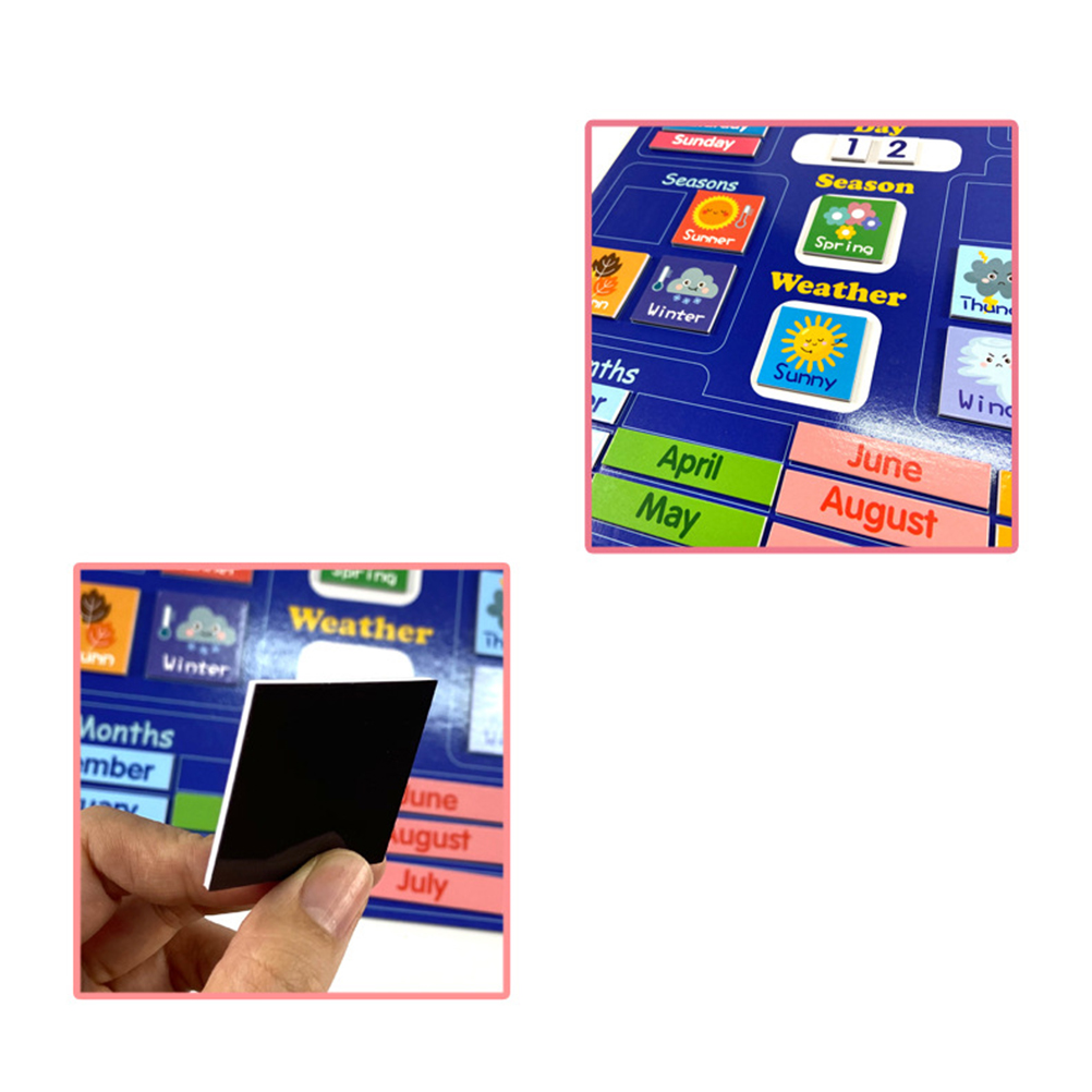 ไม้ปฏิทินแม่เหล็กสำหรับเด็กปฏิ - Kids Education Planner บทวิจารณ์และราคา
