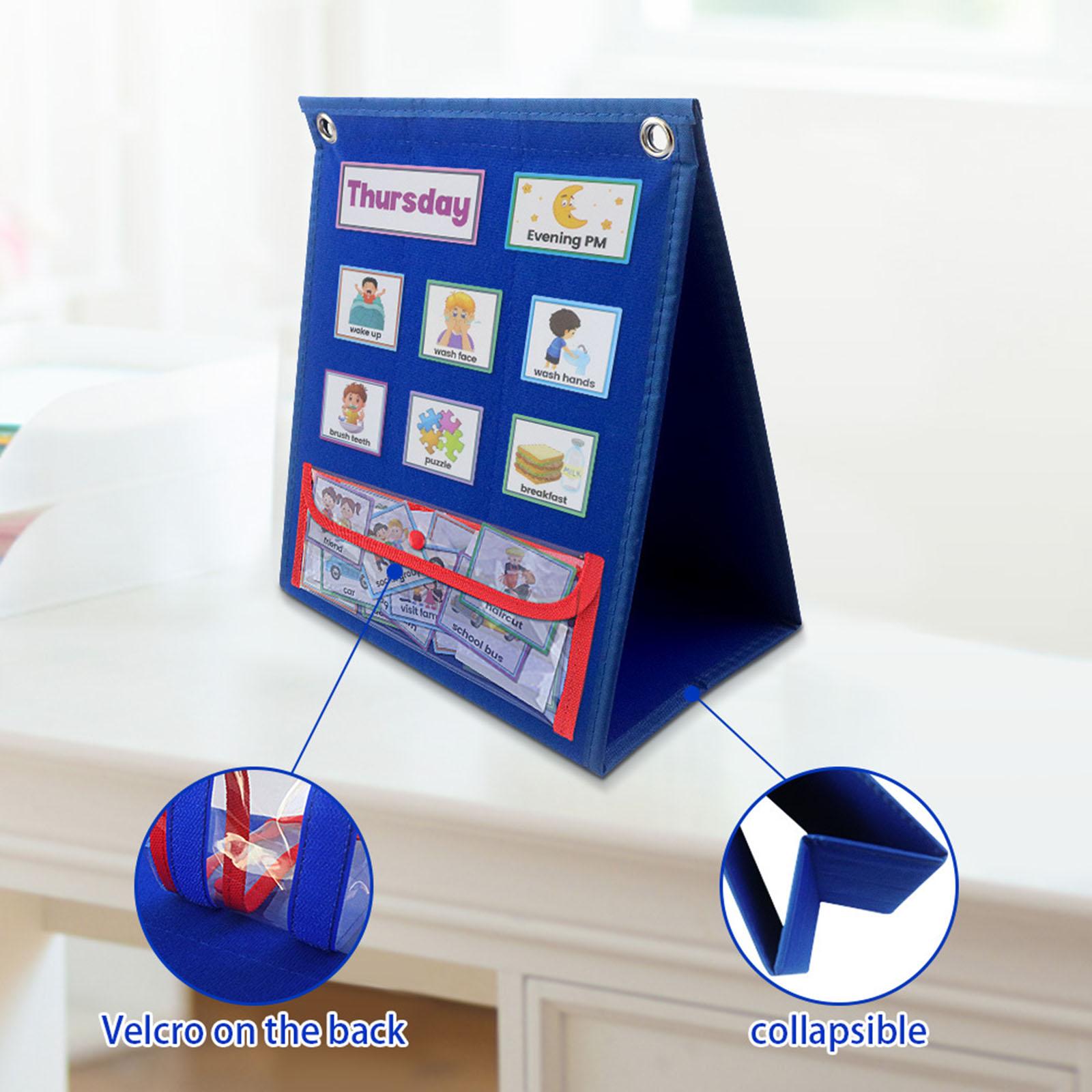 การ์ดตารางกิจวัตรประจำวันสำหรั - Kids Education Planner บทวิจารณ์และราคา