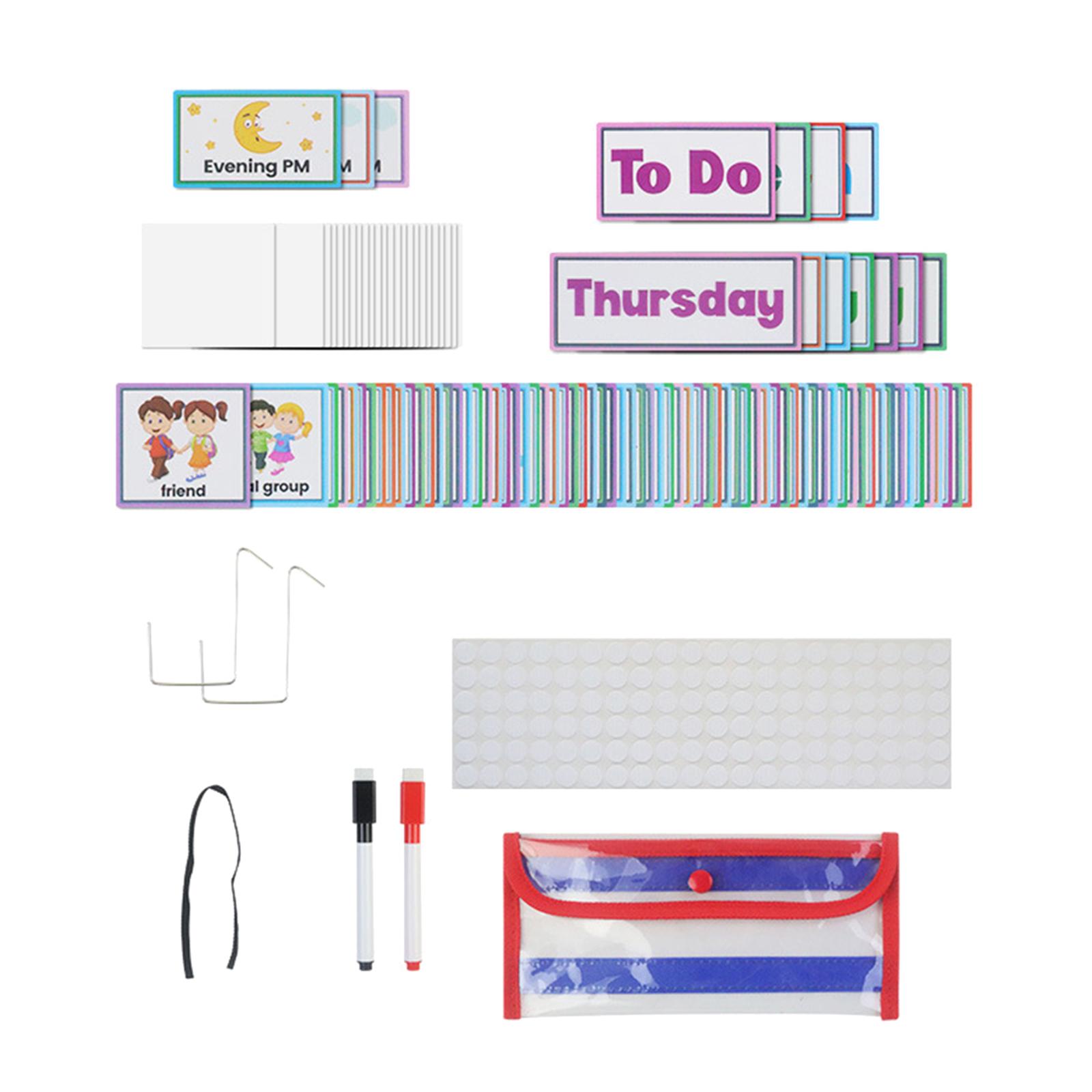 การ์ดตารางกิจวัตรประจำวันสำหรั - Kids Education Planner บทวิจารณ์และราคา