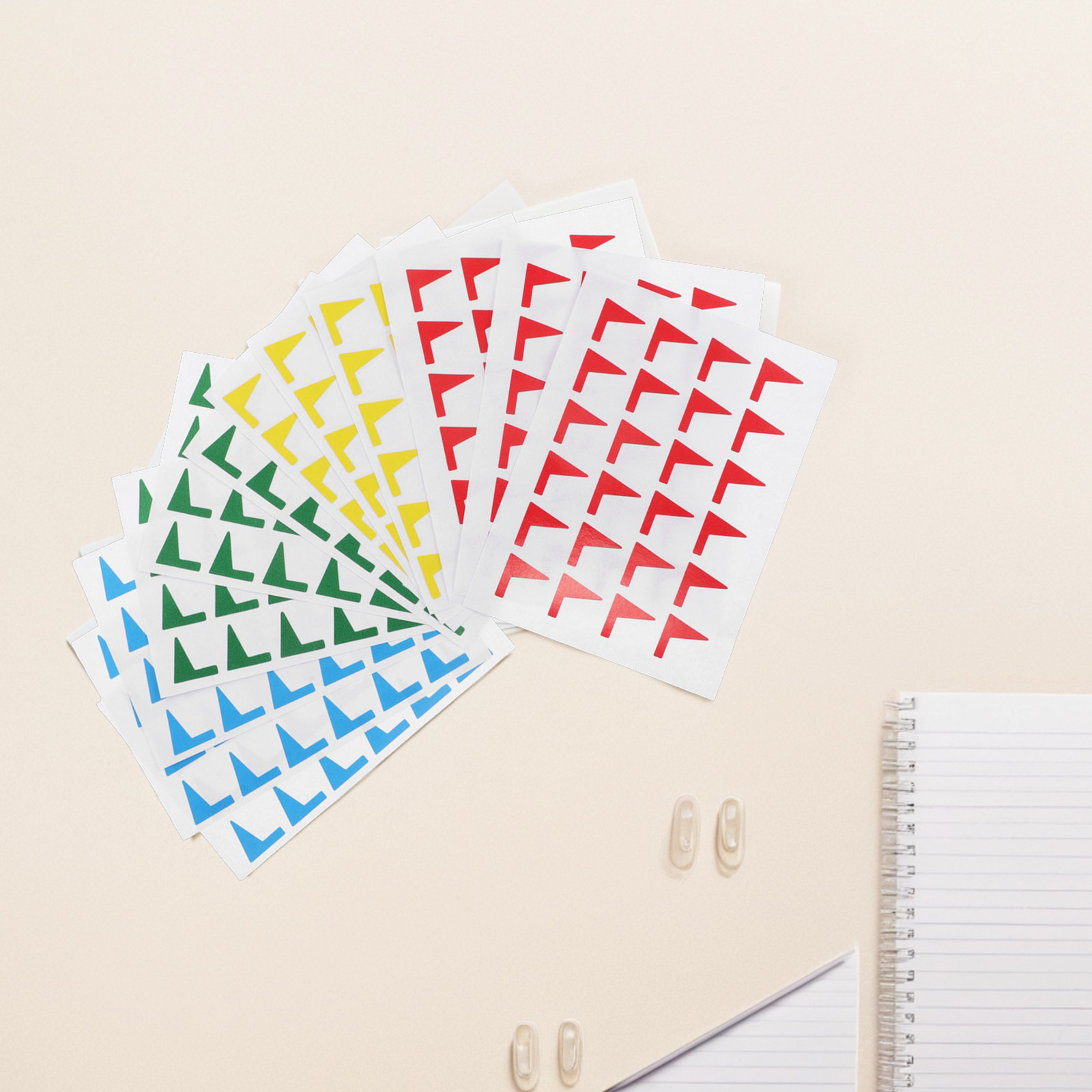 1 แพ็คสติกเกอร์ธงขนาดเล็กสำหรั - Kids Education Planner บทวิจารณ์และราคา