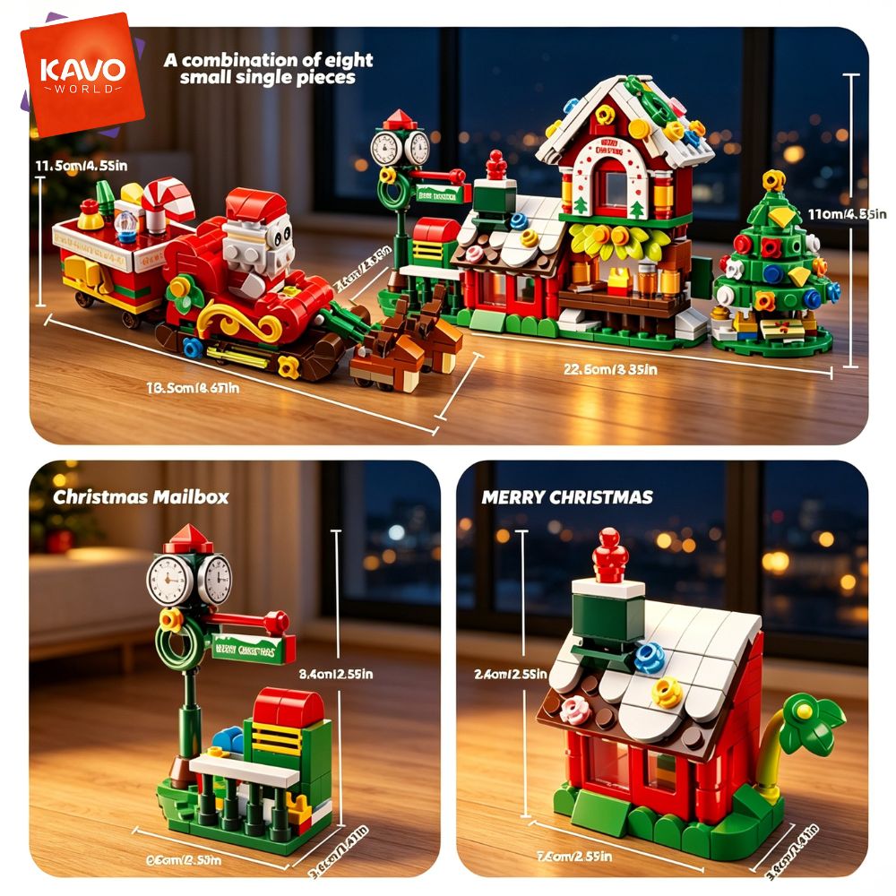KAVOWORLD ชุดตัวต่อ 8 in 1 รูป - Kids Education Product บทวิจารณ์และราคา