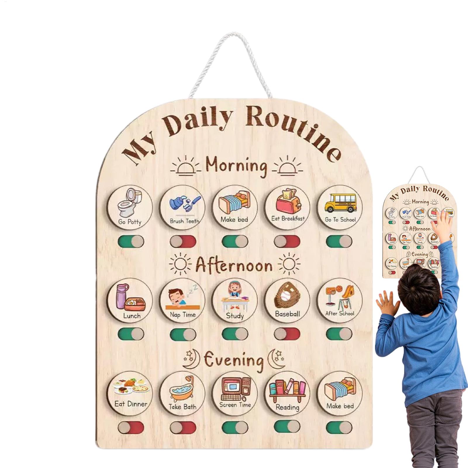 ตารางกิจวัตรประจำวันสำหรับเด็ก - Kids Education Planner บทวิจารณ์และราคา