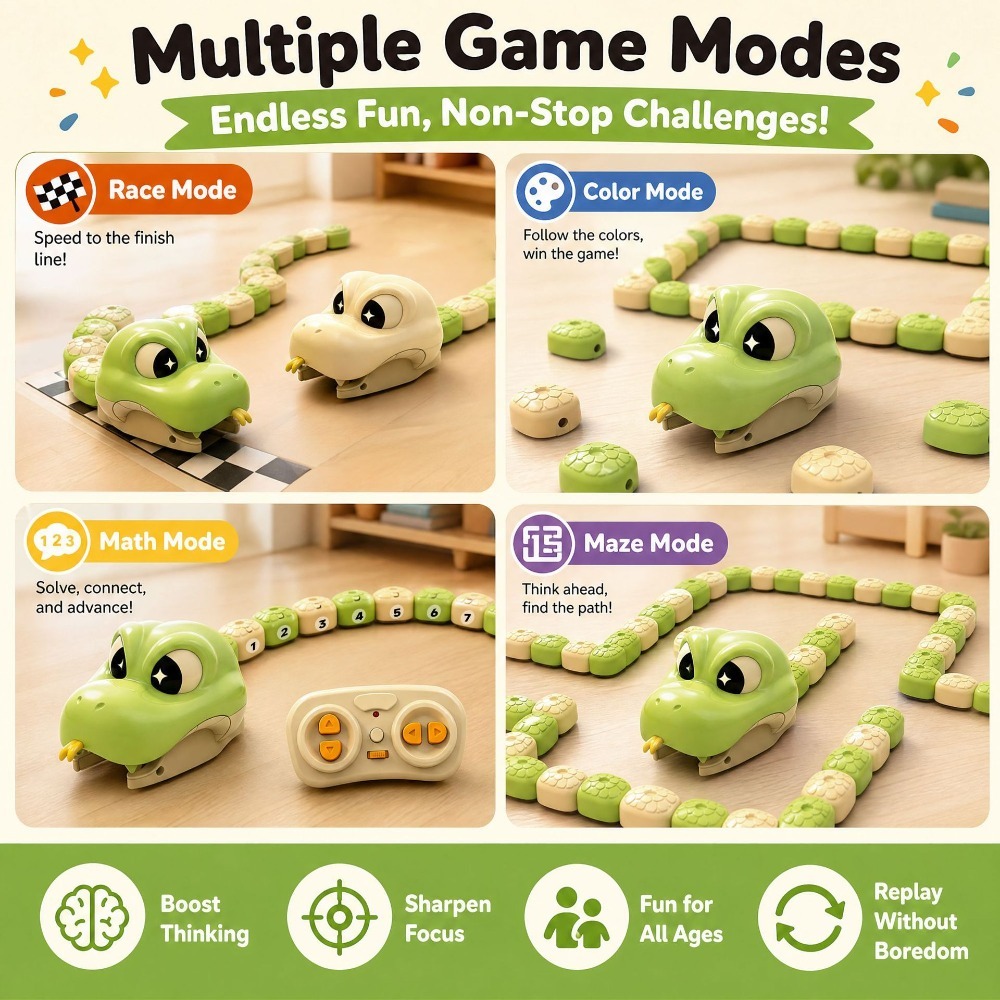 ของเล่นงูแม่เหล็กควบคุมระยะไกล - Kids Education Product บทวิจารณ์และราคา