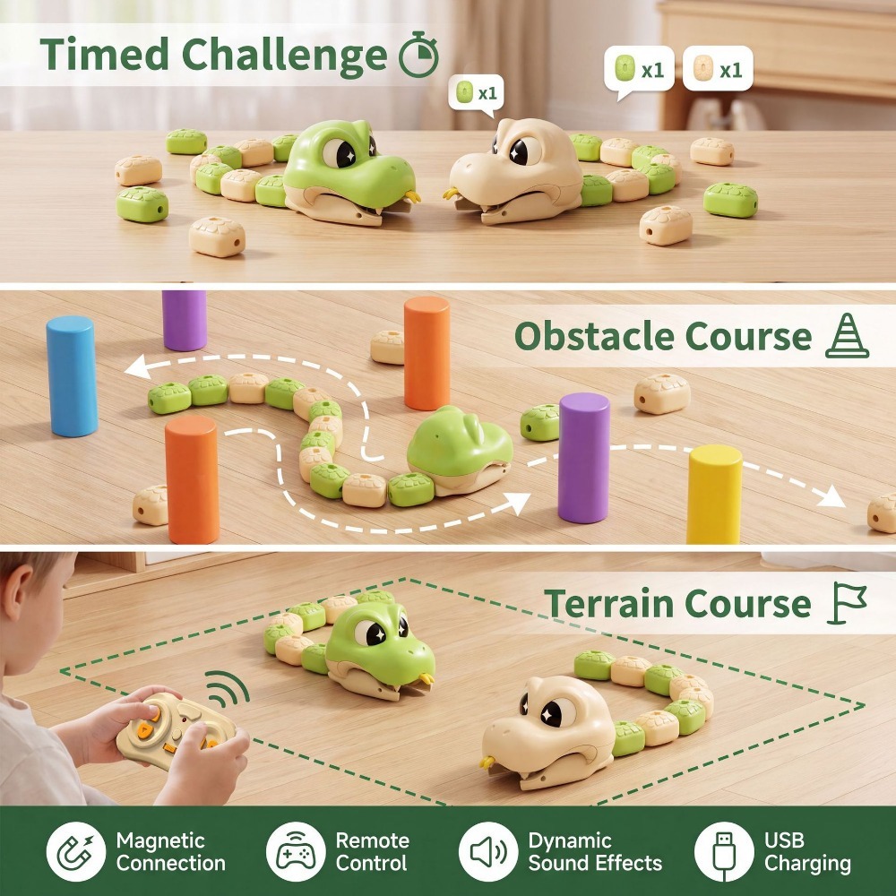 ของเล่นงูแม่เหล็กควบคุมระยะไกล - Kids Education Product บทวิจารณ์และราคา
