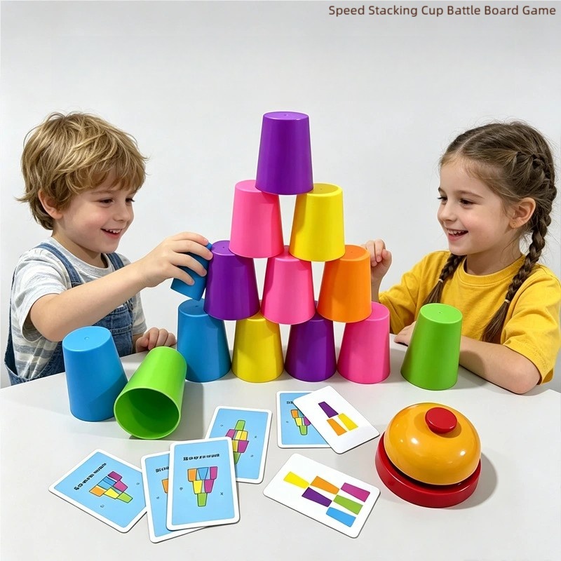 ของเล่นถ้วยซ้อนความเร็วยอดนิยม - Kids Education Help บทวิจารณ์และราคา