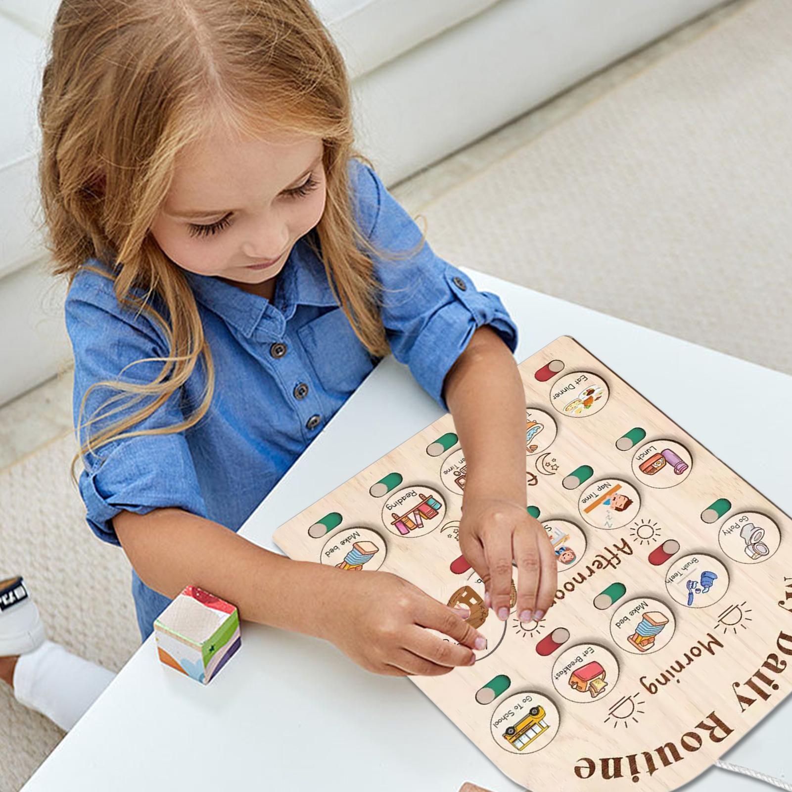 ตารางภาพสําหรับเด็กตอนเช้าก่อน - Kids Education Planner บทวิจารณ์และราคา